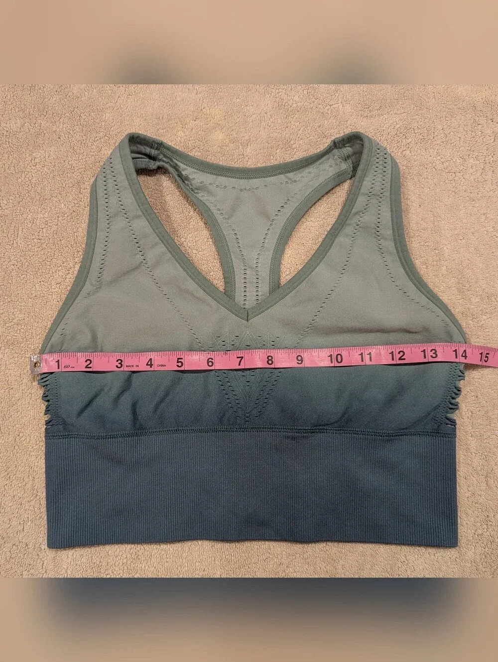 $12 Victoria's Secret PINK Size L - Sport Seamless Ombré Bralette Sports Bra